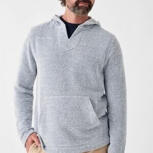 Faherty Mens Whitewater Hooded Sweatshirt